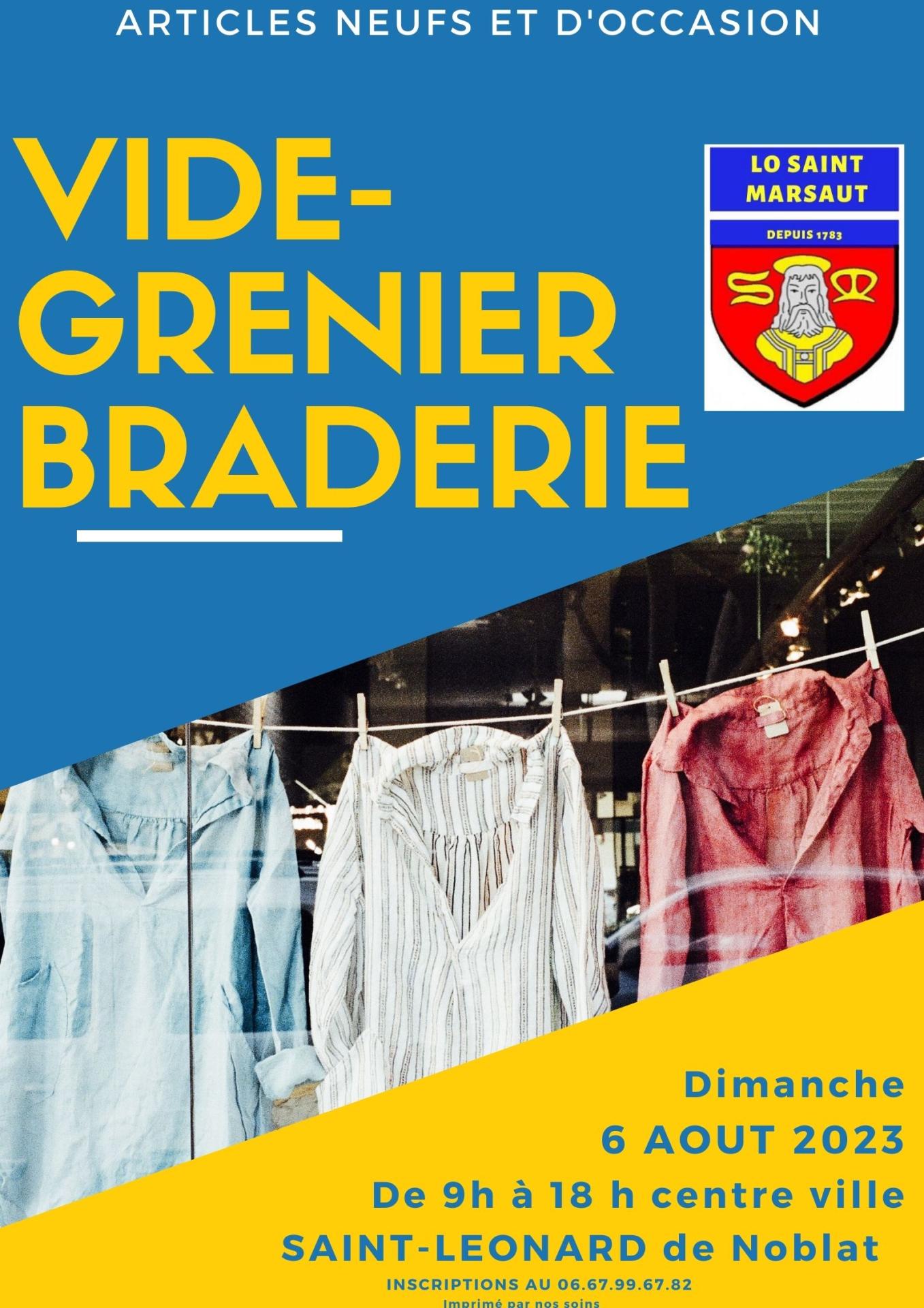 Vide Grenier- Braderie